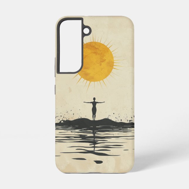 Coque Samsung Galaxy Boîtier téléphonique de réflexion solstice (Verso)