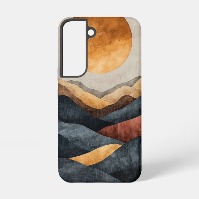 Coque Samsung Galaxy Boîtier téléphonique Ember Mountain Glow (Verso)