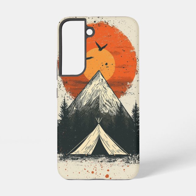 Coque Samsung Galaxy Boîtier téléphonique Firewatch Forest Moon (Verso)
