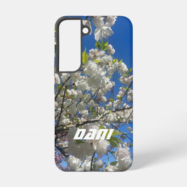 Coque Samsung Galaxy Boîtier téléphonique Floral Samsung (Verso)