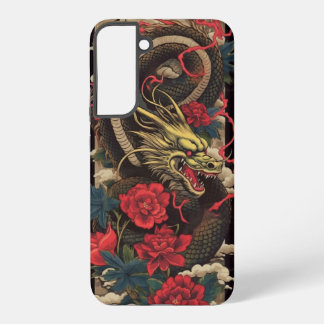 Coque Samsung Galaxy Boîtier téléphonique japonais Dragon