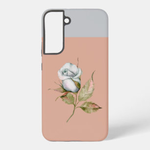 Coque Samsung Galaxy Boîtier téléphonique SX21 à simple Rose gris clair