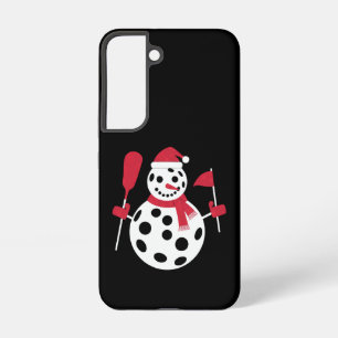 Coque Samsung Galaxy Bonhomme de neige chapeau de Père Noël Famille Xma