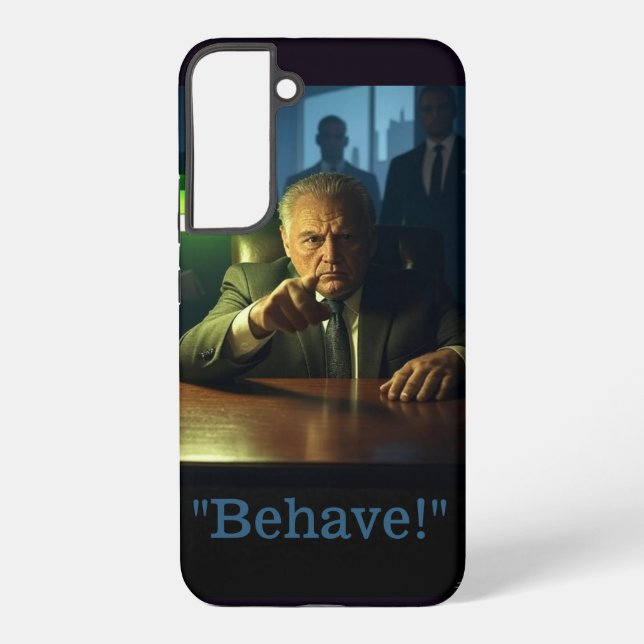 Coque Samsung Galaxy Boss behave Samsung S22 Plus phone case (Verso)