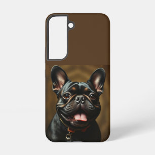 Coque Samsung Galaxy Bouledogue français bringé animal de compagnie chi