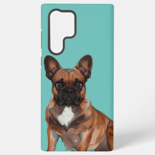 Coque Samsung Galaxy Bouledogue français cartoon