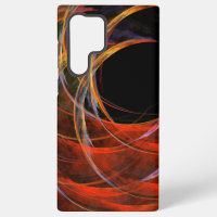 Brise le Cercle Vortex de Feu Art Abstrait