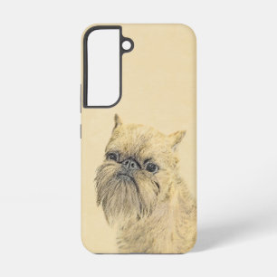 Coque Samsung Galaxy Bruxelles Griffon Rough Paining - Art Chien origin
