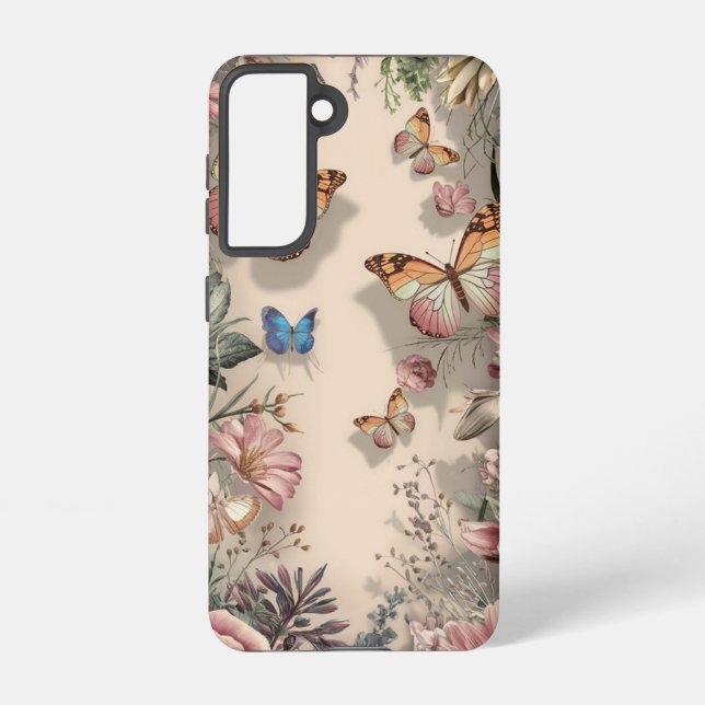 Coque Samsung Galaxy Butterfly Dreams Galaxy S21 Coque (Verso)