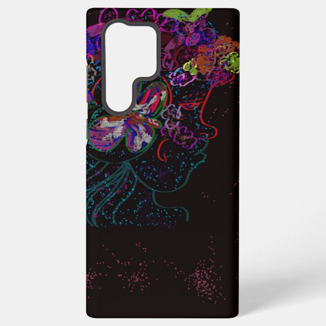 Coque Samsung Galaxy Butterfly Princess Samsung Galaxy Case (Verso)