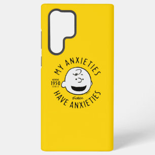 Coque Samsung Galaxy cacahuètes   Charlie Brown Nervous depuis 1950