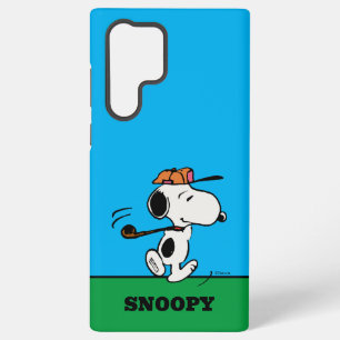 Coque Samsung Galaxy cacahuètes   Snoopy Golf Swing