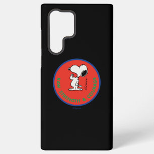 Coque Samsung Galaxy cacahuètes   Snoopy Raw Force & Courage Badge