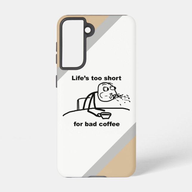 Coque Samsung Galaxy Café incorrect (Verso)