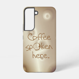 Coque Samsung Galaxy Café Parlé Ici