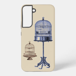 Coque Samsung Galaxy Cages vintages d'oiseaux
