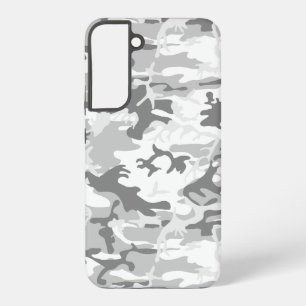Coque Samsung Galaxy Camouflage gris neige d'hiver, Militaire, Armée
