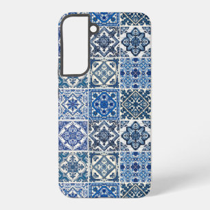 Coque Samsung Galaxy Carrelage méditerranéen, Portugais, Azulejo, Majol