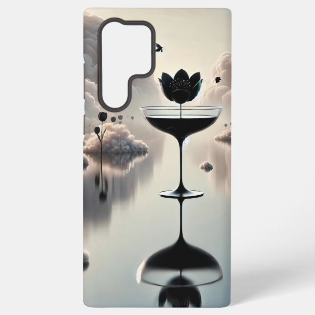 Coque Samsung Galaxy Cas de téléphone Tulipe noire (Verso)