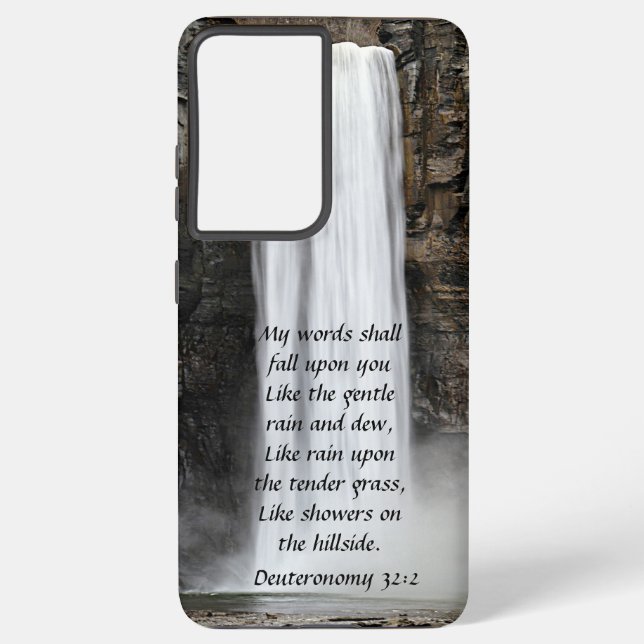 Coque Samsung Galaxy Cascade Christian Samsung Coque (Verso)