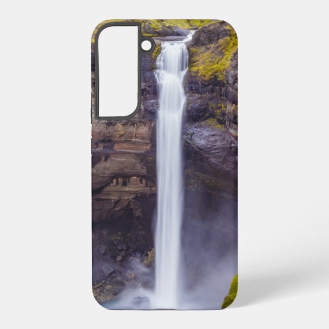 Coque Samsung Galaxy Cascade de Haifoss, Islande (Verso)