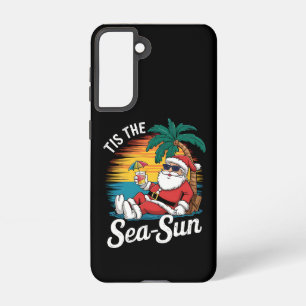 Coque Samsung Galaxy C'est le soleil de la mer Santa Beach Noël en juil