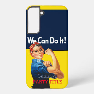 Coque Samsung Galaxy C'est votre fête personnalisée Rosie