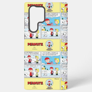 Coque Samsung Galaxy Charlie Brown Boule à neige