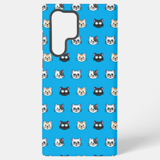 Coque Samsung Galaxy Chats mignons avec lunettes de lecture et lunettes