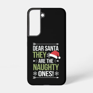 Coque Samsung Galaxy Cher Père Noël, Ce Sont Les Maudits Noël
