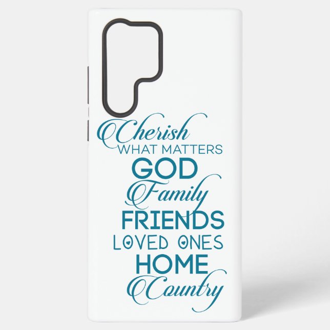 Coque Samsung Galaxy Chercher ce qui compte Turquoise (Verso)
