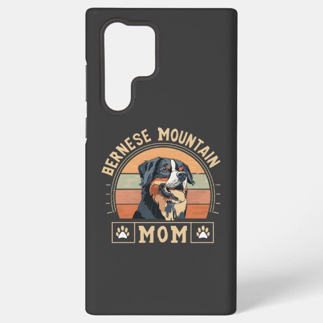 Coque Samsung Galaxy Chercher ton amour : Bernese Mountain Dog Maman (Verso)