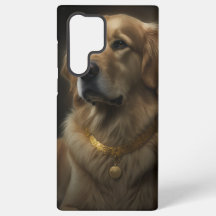 Chien - Étui téléphonique Samsung - Golden Retriev