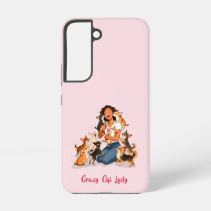 Coque Samsung Galaxy Chimigos - Dame de Chi folle - Cœur de Chihuahua