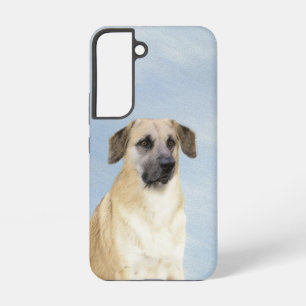 Coque Samsung Galaxy Chinook (Oreilles Laissées) Peinture - Art Chien o