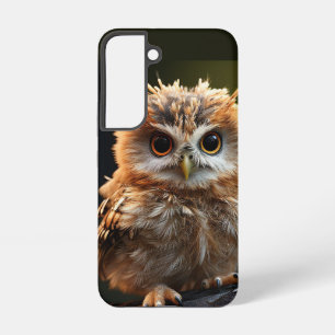 Coque Samsung Galaxy Chouette Bébé Oiseau Nature Animal Humour Art