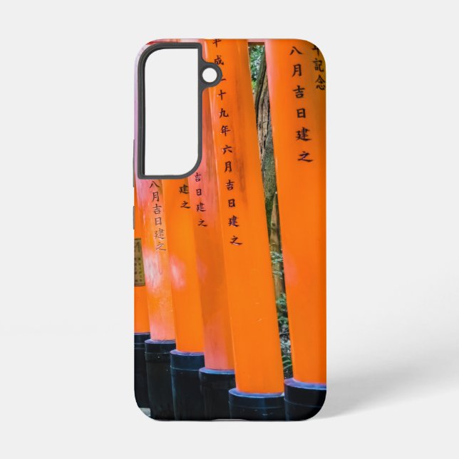 Coque Samsung Galaxy Cinquante nuances d'orange - Senbon Torii, Kyoto (Verso)