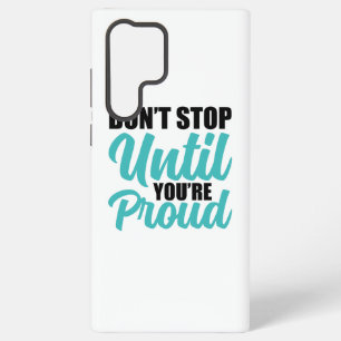 Coque Samsung Galaxy Citation de réalisation axée sur les objectifs
