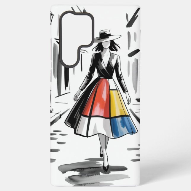 Coque Samsung Galaxy City Chic Art (Verso)