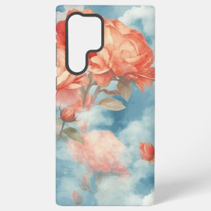 Coque Samsung Galaxy Classiques - Roses roses angéliques et rouges en c