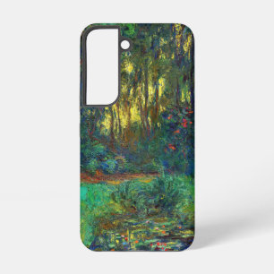 Coque Samsung Galaxy Claude Monet - Coin d'un étang avec des Nénuphars