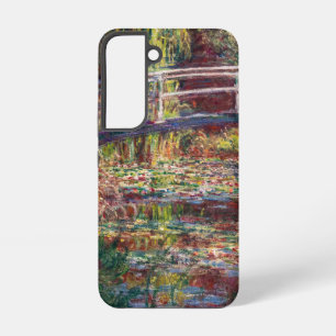 Coque Samsung Galaxy Claude Monet - Eau Lily étang, Harmonie rose