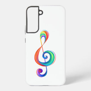 Coque Samsung Galaxy Clé arc-en-ciel