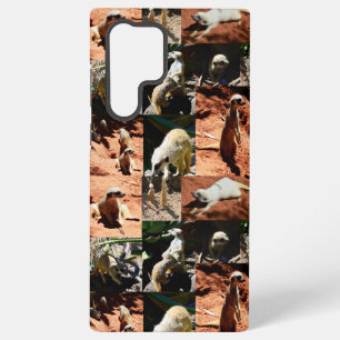 Coque Samsung Galaxy Collection de suricates Photo Collage,