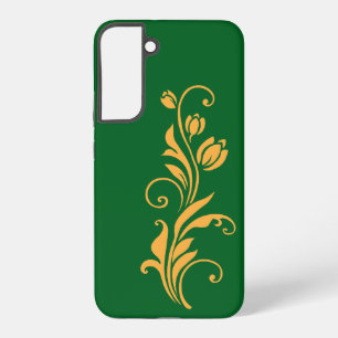 Coque Samsung Galaxy Conception de fleurs florales ornementales
