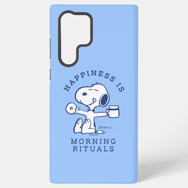 Coque Samsung Galaxy Confort et sécurité | Le bonheur, c'est les rituel (Verso)