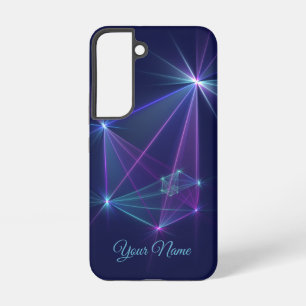 Coque Samsung Galaxy Constellation, nom d'art fractal abstrait fantasti