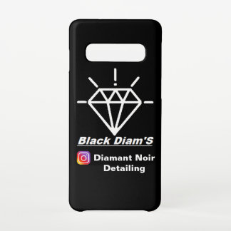 Coque Samsung Galaxy S10 Coque Samsung S10 "Black Diam's" édition limité