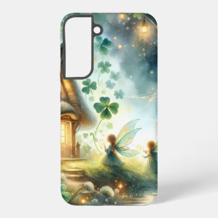 Coque Samsung Galaxy Cottage de Fée Trèfle Lumineux