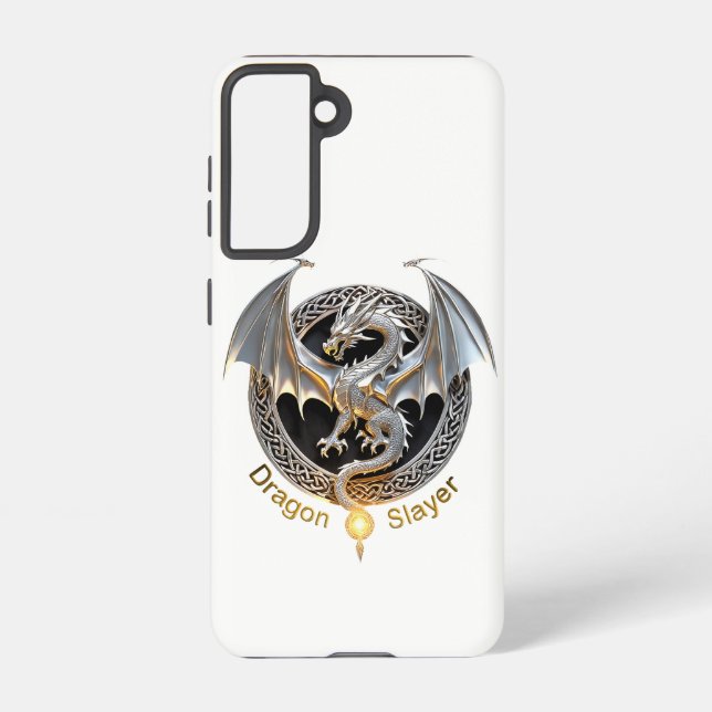 Coque Samsung Galaxy Couche de dragon (Verso)